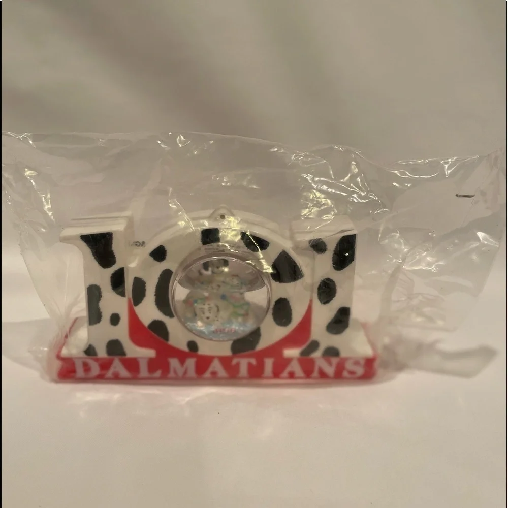 1996 McDonalds Vintage Dalmatians Snow Globe Ornament Collect Novelty Decoration